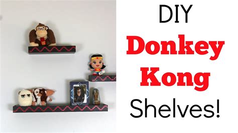 Diy Donkey Kong Shelves Nerdy Crafts Ep6 Youtube