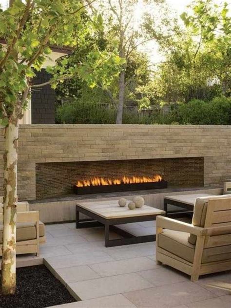 Beauty Of Outdoor Gas Fireplace — Rickyhil Outdoor Ideas