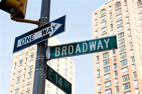 Broadway Street Signs
