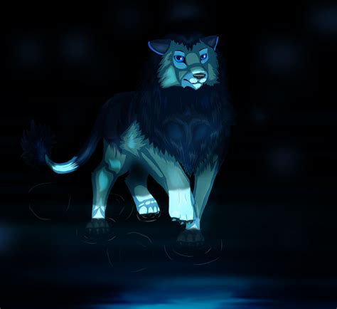 Blue Lion By Forever Wolfy On Deviantart