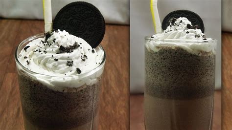 Oreo Milkshake Recipe With Ice Cream Summer Coolers