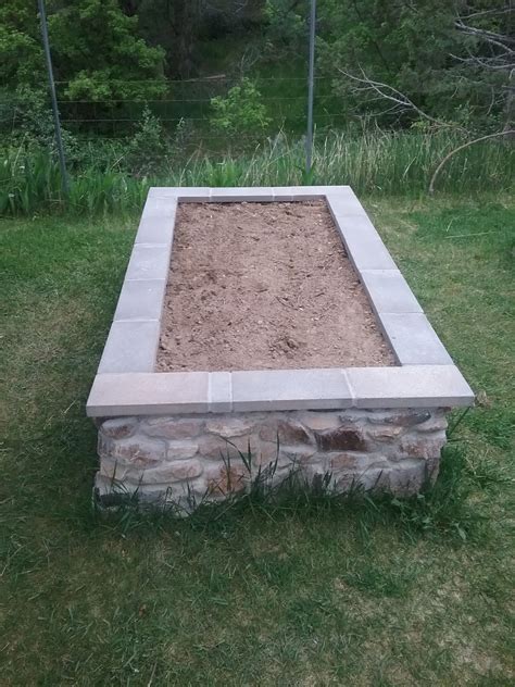 Garden Of Alchemy Stone Raised Garden Bed Completed