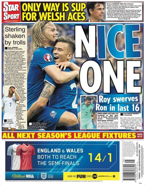 Newspaper Star Sport United Kingdom Newspapers In United Kingdom
