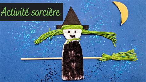 Video De Deo Toon Halloween Hiver Et Ete - Activité Halloween : sorcière en mouchoir - ManzaBull' -papier-diy