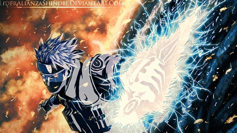 Kakashi Chidori Wallpaper Wallpapersafari