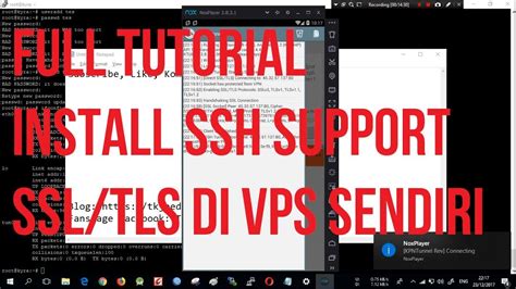 Siapkan sebuah vps memakai sistem operasi debian 9 64 bit. Full Tutorial Install Stunnel dan Dropbear di VPS SSH Over ...
