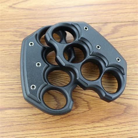 Abs Plastic Knuckle Duster Paperweight Cakra Edc Gadgets