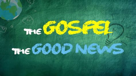 The Gospelthe Good News Mc Kids Youtube