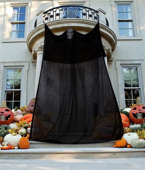 Your outdoor space can be as important to the vibe at your home as the kitchen or li. 13.94ft Halloween Ghost Hanging Decorations Scary Creepy ...