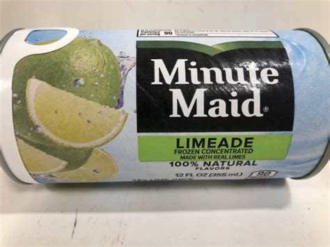 Frozen Minute Maid Limeade 12 Oz Gj Curbside