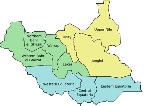 South Sudan Map And South Sudan Satellite Images
