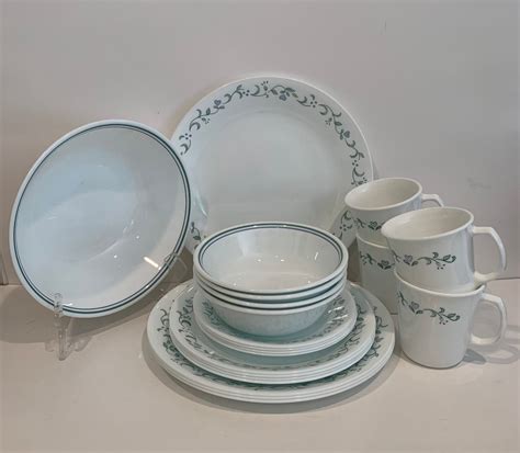 Corelle Country Cottage Dinnerware And Serving Bowl Etsy