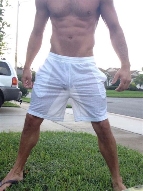 Boyfriend Sometimes Wears Shorts You Can See The Outline Of His Dick In