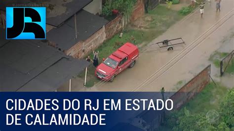 Itaguaí No Rio De Janeiro Está Em Estado De Calamidade Pública Por Causa Da Chuva Youtube