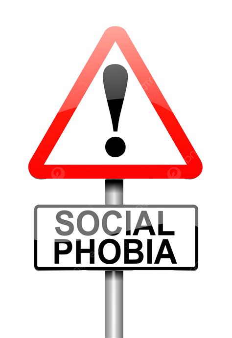 Social Phobia Concept Phobia Background Warning Lack Png Transparent