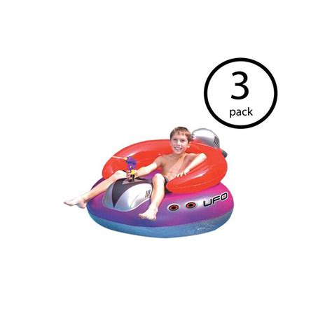 Swimline Swimming Pool Ufo Squirter Toy Inflatable Lounge Chair Float 3 Pack And Reviews Wayfair