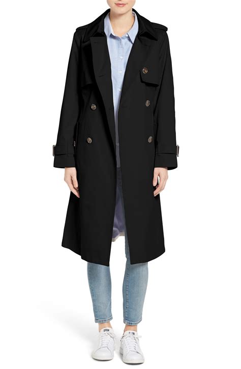 London Fog Double Breasted Trench Coat Nordstrom