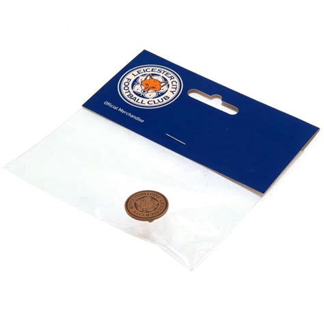 Leicester City Fc Badge Antique Gold
