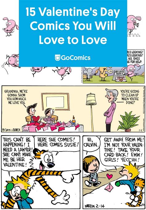 Funny Valentines Day Comic Strips Kahoonica