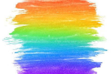 Rainbow Brush Stroke Abstract Photos Abstract Artwork Rainbow Photo