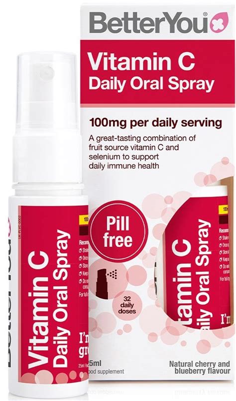 Betteryou Vitamin C Daily Oral Spray 25ml Expiry 09 22 Betteryou Shop By Brand