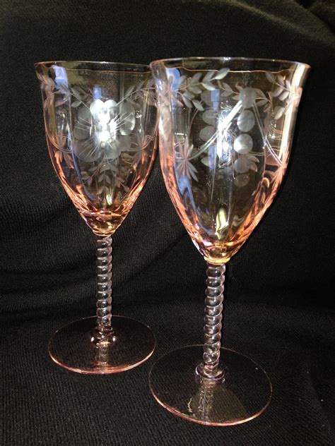 Central Glass Works Elegant Glass Stemware Collectors Weekly