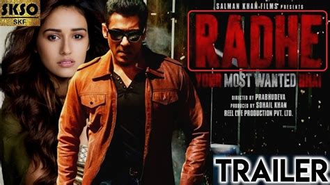 Radhe Trailer Official Radhe Teaser Radhe Movie Salman Khan