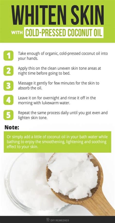 How To Use Coconut Oil To Whiten Skin