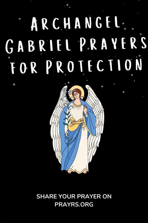 8 Heartfelt Archangel Gabriel Prayers For Protection Prayrs