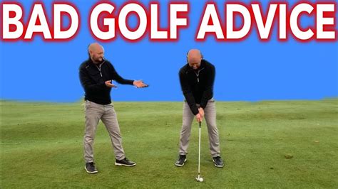 The Worst Golf Advice Golfers Give Simple Golf Tips Youtube