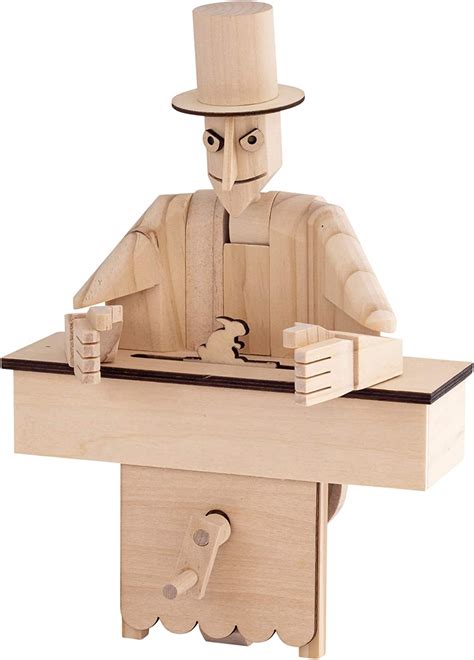 Timberkits The Magician Automata Mechanical Wooden Puzzle Model