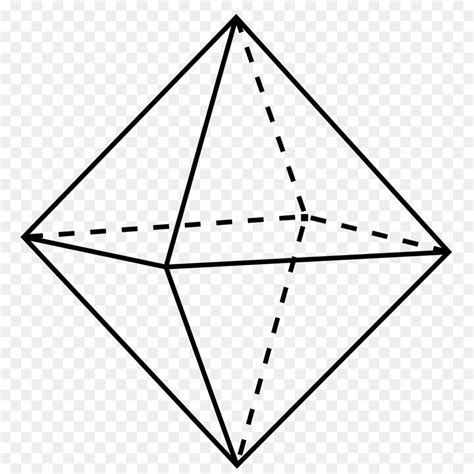 Octaedro Octaédrica Geometria Molecular Triângulo Png Transparente Grátis