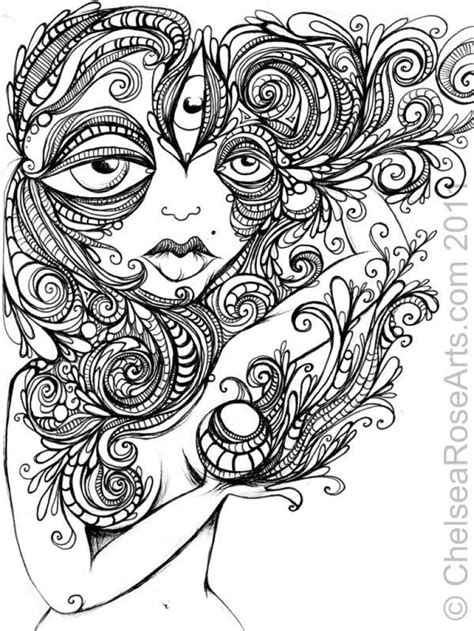 You can download, favorites, color online and print these printable trippy for free. Challenging Trippy Coloring Page Free For Adults ...
