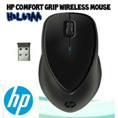 Hp Comfort Grip Wireless Mouse H2l63aa Shopee Malaysia