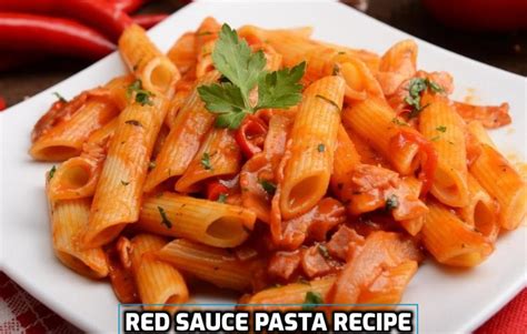 For the sauce, heat the tomato sauce with the cherry tomatoes in a small pan. Red Sauce Pasta Recipe: How to Make Tasty Pasta At Home ...