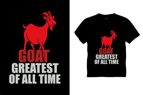 Goat Greatest Of All Time Illustration Par My Design Hut · Creative Fabrica