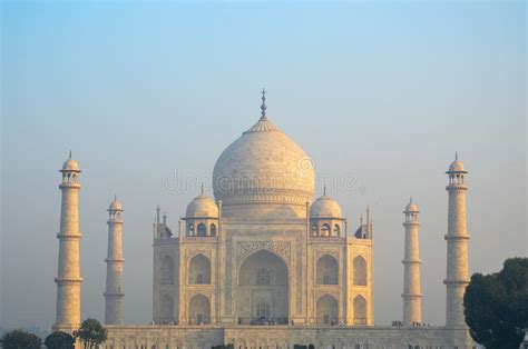 Original Taj Mahal Seven Wonders Concept India Stock Image Image