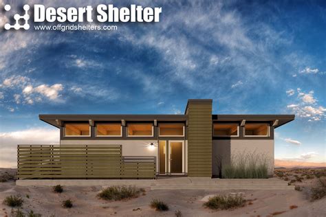 Modern Desert Home Floor Plans