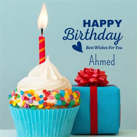 100 Hd Happy Birthday Ahmed Cake Images And Shayari