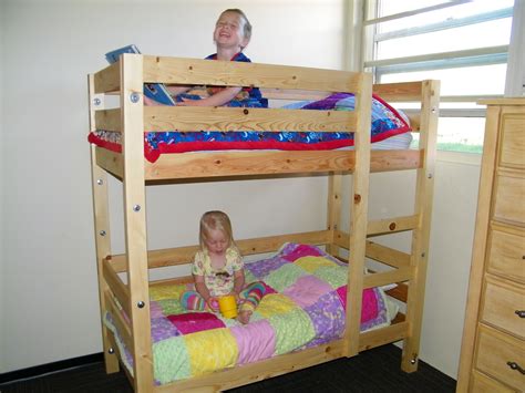 The upper bunk can be more difficult to make. Space Saver Crib Size Bunk Bed for Toddler: 2015 Trend ...