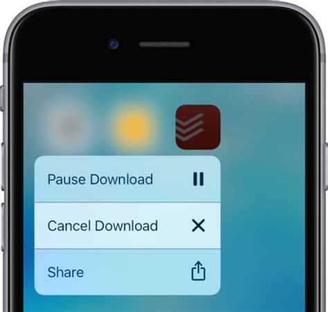 Ios 10 Tidbit Managing App Downloads In Progress With 3d Touch