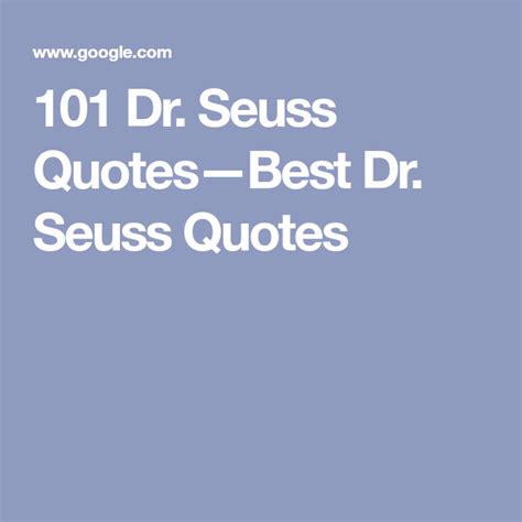 101 Dr Seuss Quotes—best Dr Seuss Quotes Seuss Quotes Famous Book