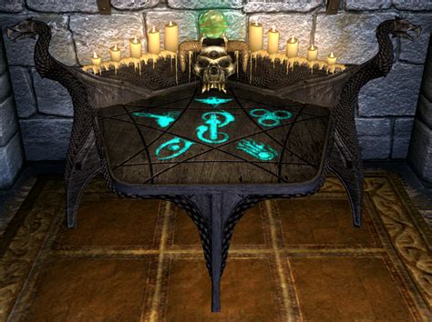 Alchemy And Enchanting Tables Retex At Skyrim Nexus Mods And Community
