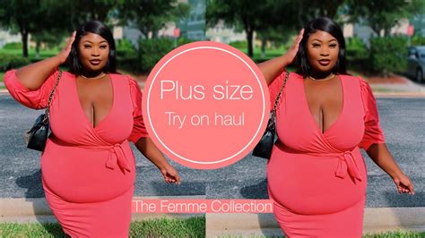 plus size try on haul youtube