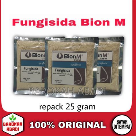 Jual Bion M Wp Gram Fungisida Tanaman Premium Kota Blitar