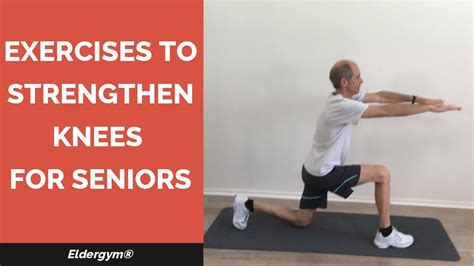Exercises To Strengthen Knees For Seniors Exercises For The Elderly