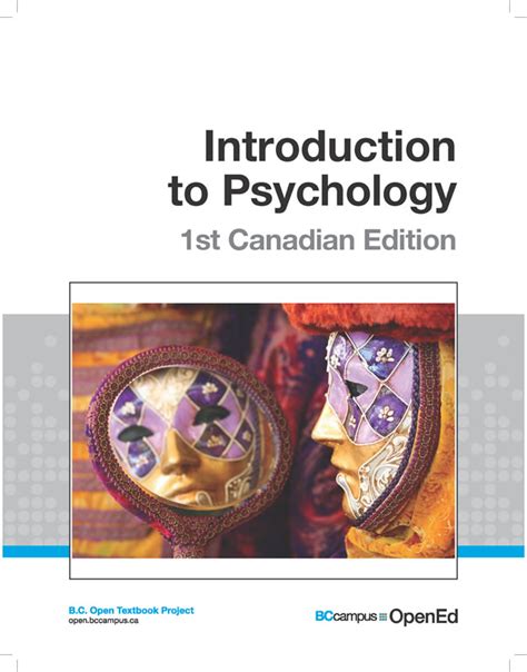 Introduction To Psychology 1st Canadian Edition Simple Book Publishing