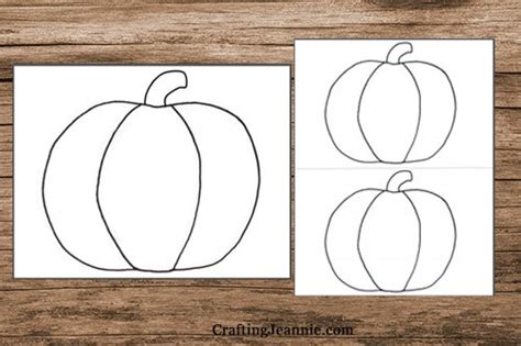 Paper Pumpkins Fall And Halloween Craft For Kids Crafting Jeannie