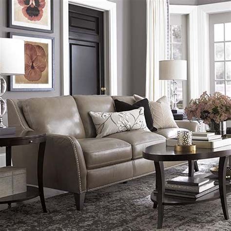 Leather is born from an ancient artisan history and masterful workmanship. Pin by Catherine Archuleta on decorating ideas-new build | Leather couches living room, Taupe ...