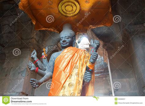 Multi Armed Vishnu Stock Image Image Of Multiple Vishnu 53289037